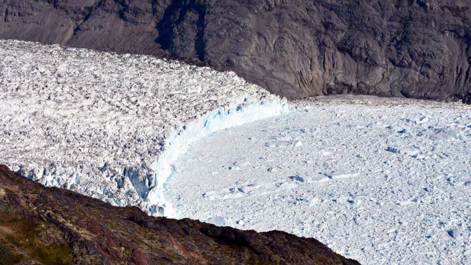 warming greenland glaciers