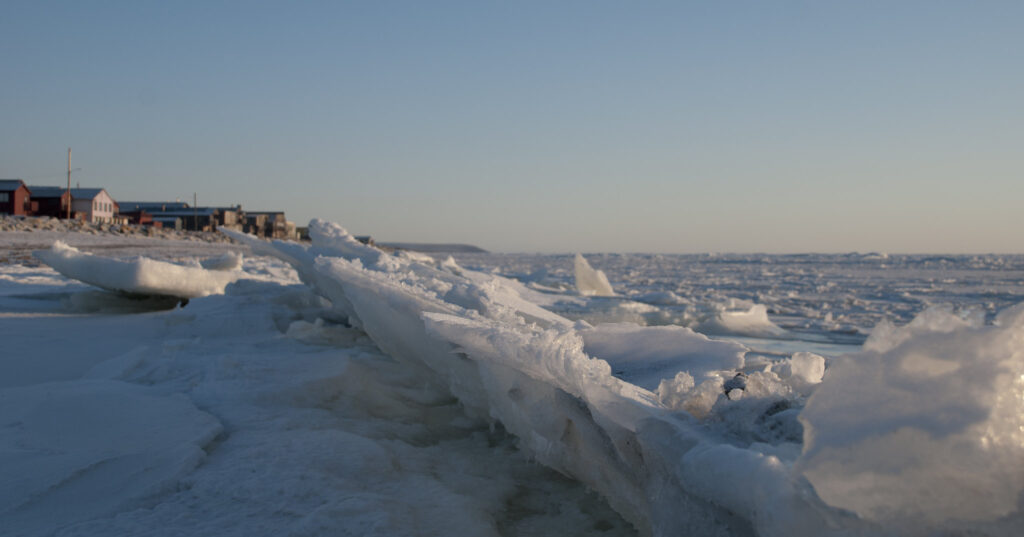 Bering Sea ice continues to shrink