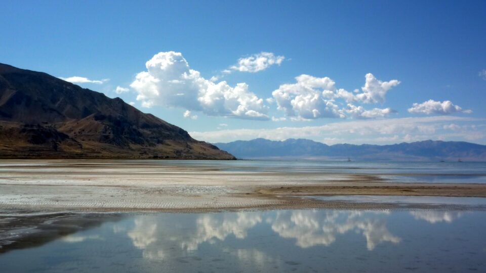 Great Salt Lake is threatened by the changing climate