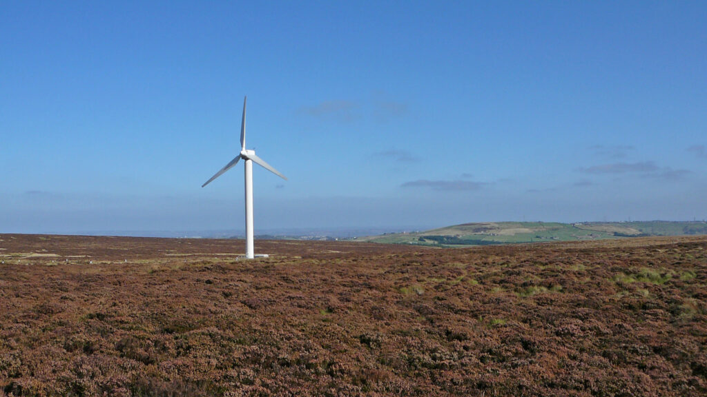 Analyzing wind power and land use